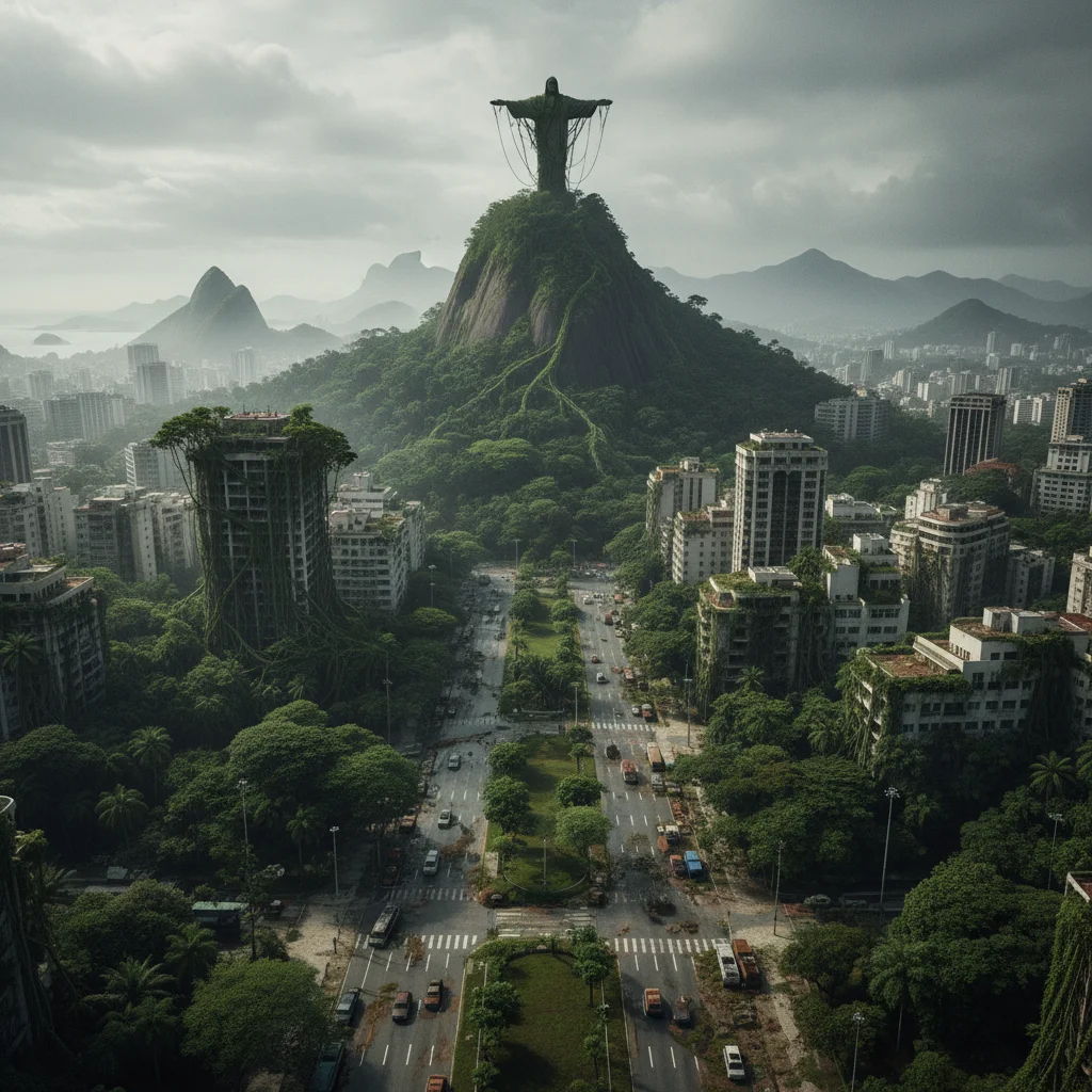 IA Transforma Cidades Brasileiras em Cenários Pós-Apocalípticos: O Fenômeno Viral no TikTok que Revela o Poder Criativo da Tecnologia Generativa