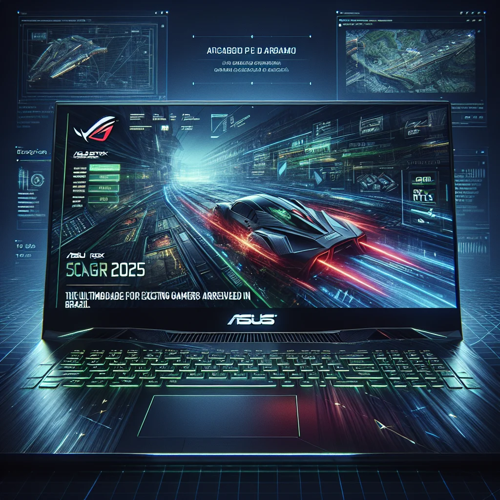 Asus ROG Strix Scar 2025: O Upgrade Definitivo para Gamers Exigentes Chegou ao Brasil!
