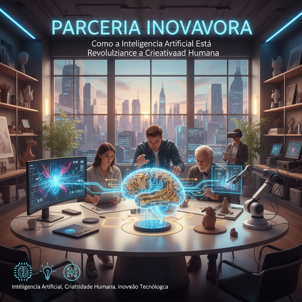 Parceria Inovadora: Como a Inteligência Artificial Está Revolucionando a Criatividade Humana