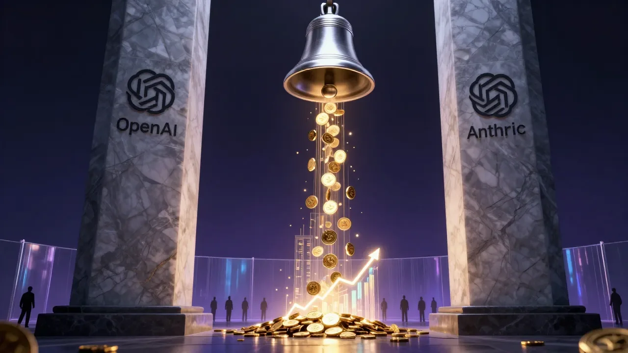 OpenAI e Anthropic concentram quase metade do capital global em IA - Imagem complementar