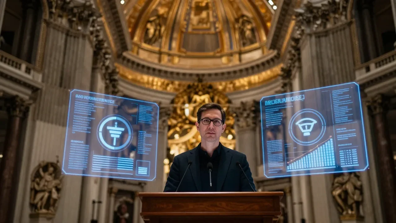 Cofundador da Anthropic alerta sobre concentração de IA nas big techs em evento no Vaticano - Imagem complementar