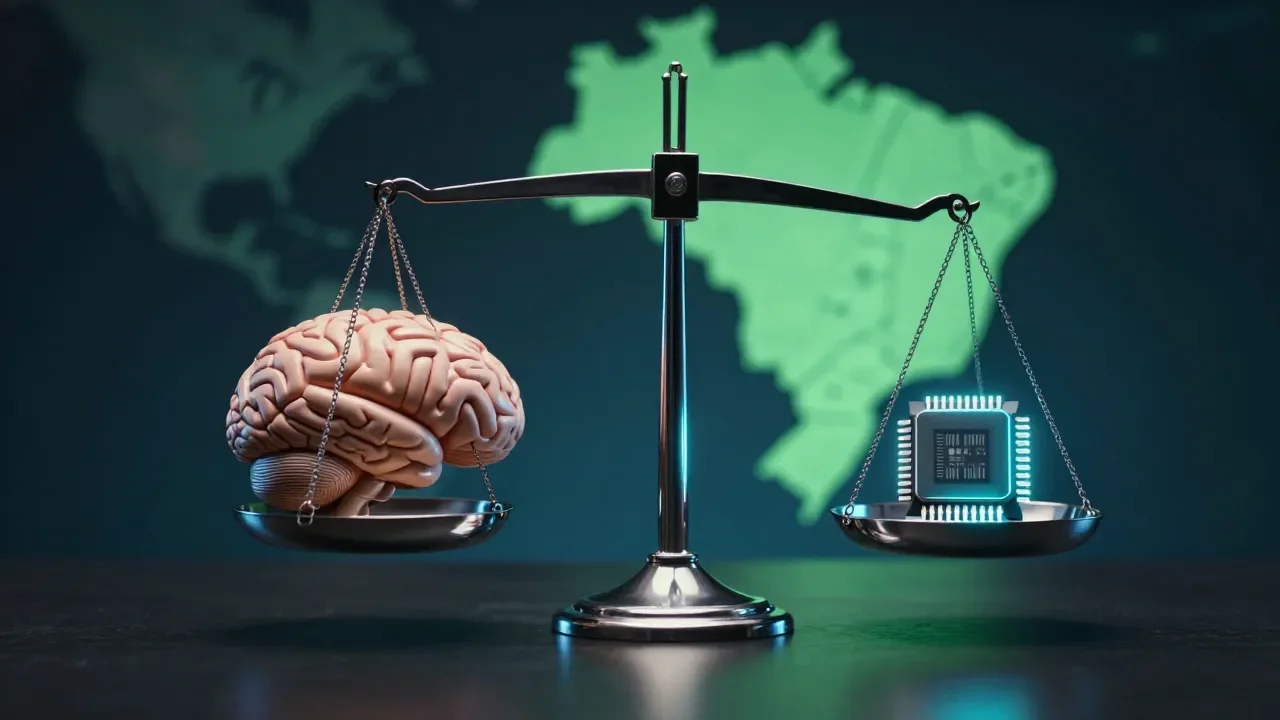 Brasileiros adotam IA no trabalho e temor de substituição recua - Imagem complementar