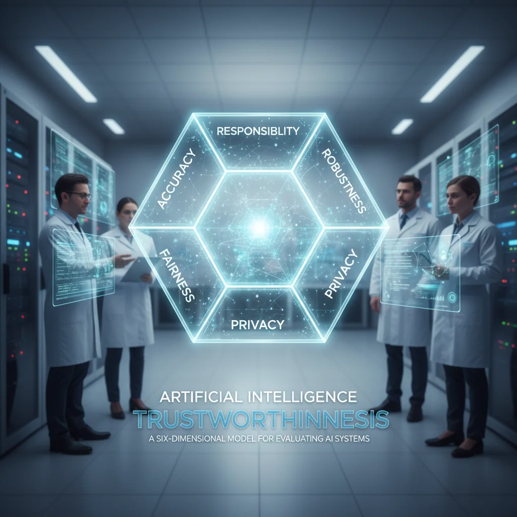 Desvendando a Confiabilidade da Inteligência Artificial: Um Modelo de Seis Dimensões para Avaliar a Precisão e a Responsabilidade dos Sistemas de IA