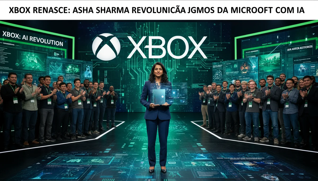 Xbox Renasce: Asha Sharma Revoluciona a Divisão de Jogos da Microsoft com Inteligência Artificial