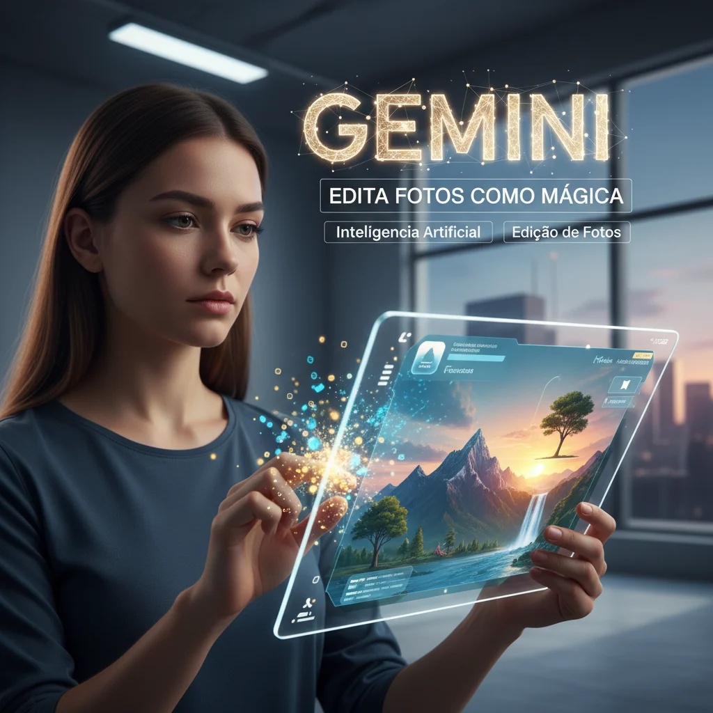 A Revolução da Imagem: Gemini Edita Fotos Como Mágica, Apenas Com Suas Palavras!