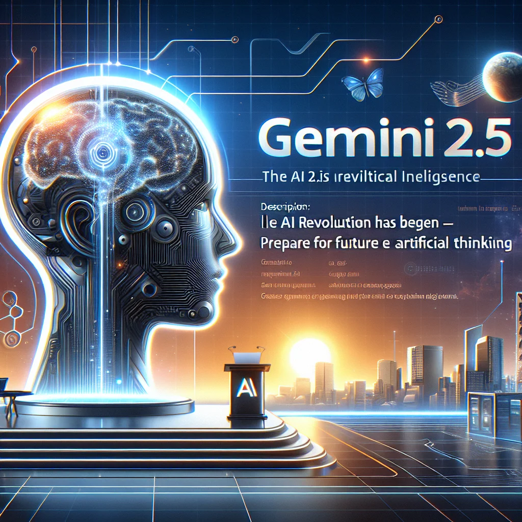 Gemini 2.5: A Revolução da IA Começou – Prepare-se para o Futuro do Pensamento Artificial!

