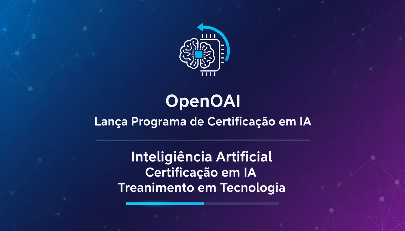 OpenAI Lança Programa de Certificação em IA para Reduzir Lacuna no Mercado de Trabalho