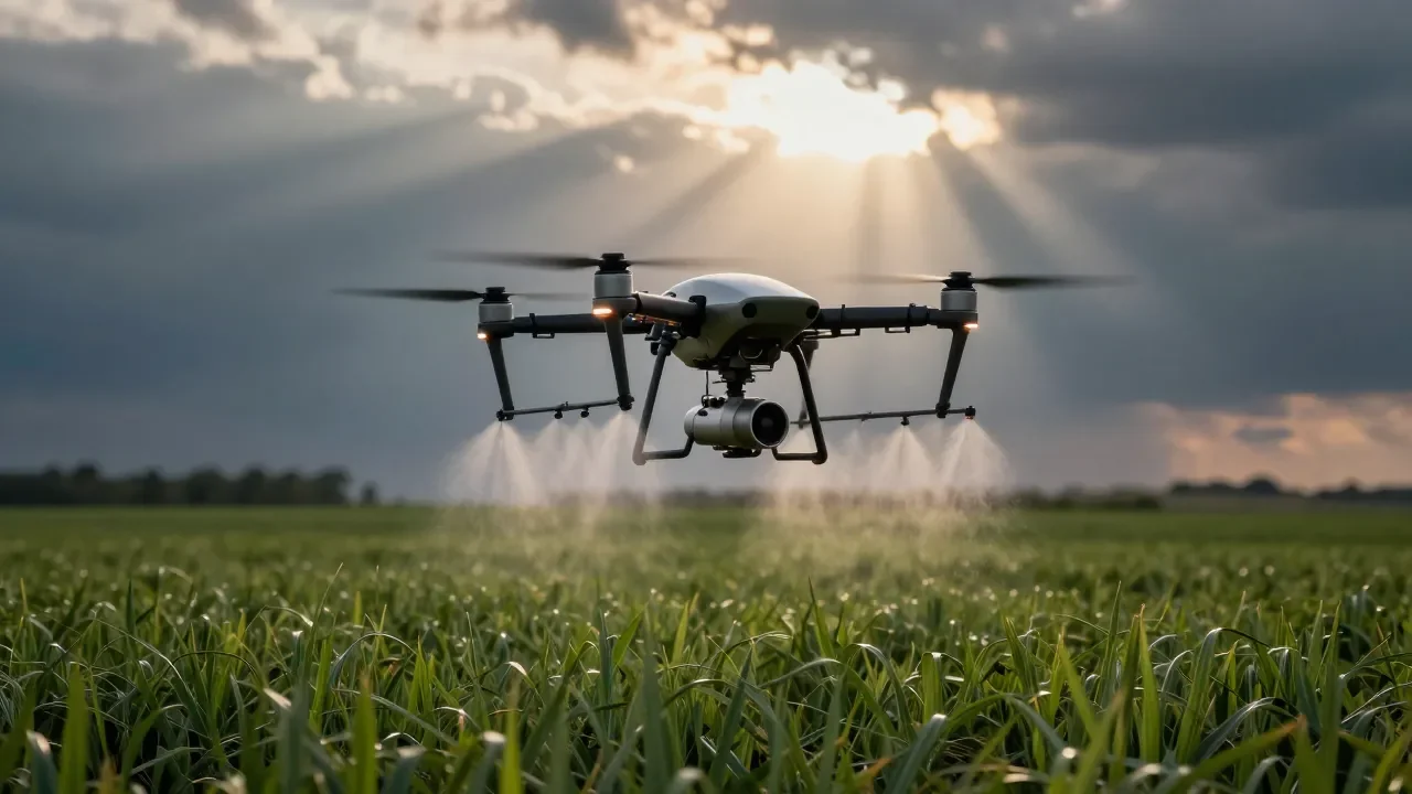 Revolucionando a Pulverização Agrícola: GEODASH Aerosystems Une Inteligência Artificial e Navegação de Precisão