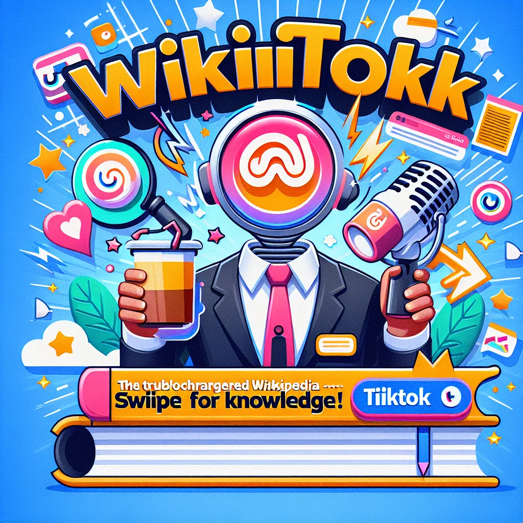 ## WikiTok: Deslize para o Saber – A Wikipédia Turbinada com a Magia do TikTok!
