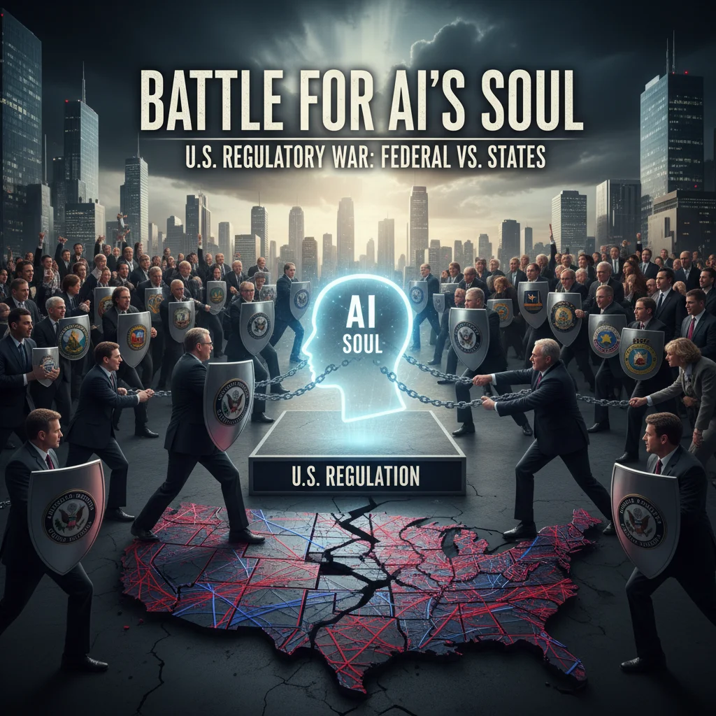 Batalha pela Alma da IA: EUA em Guerra Regulatória entre Governo Federal e Estados
