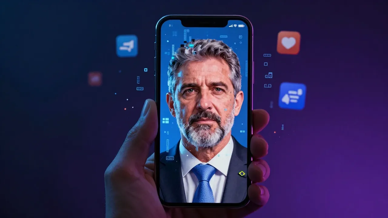 Estudo da Agência Lupa e Faap mapeia vídeos virais de IA na política brasileira - Imagem complementar