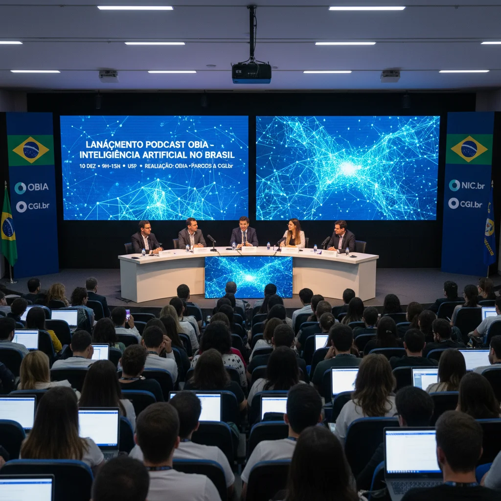 Lançamento do Podcast do OBIA na USP: Um Marco para a Inteligência Artificial no Brasil