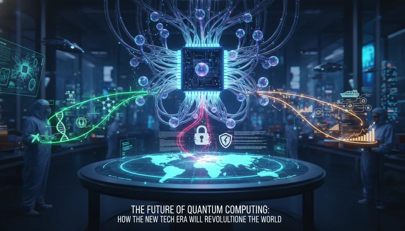 O Futuro da Computação Quântica: Como a Nova Era Tecnológica Vai Revolucionar o Mundo