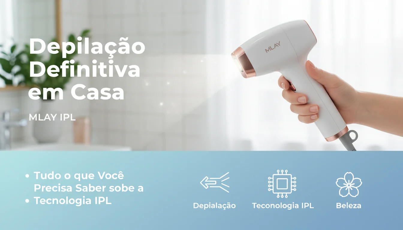 Depilação Definitiva em Casa: Tudo o que Você Precisa Saber sobre a Tecnologia IPL da MLAY