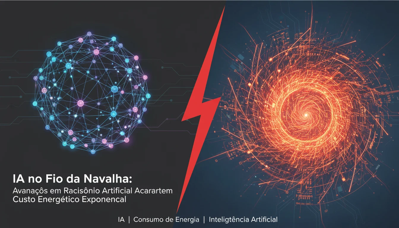 IA no Fio da Navalha: Avanços em Raciocínio Artificial Acarretam Custo Energético Exponencial