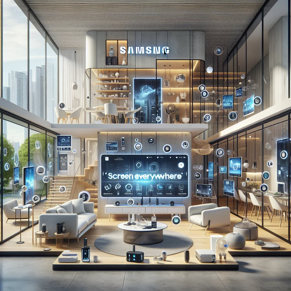 ## Samsung "Screen Everywhere": Sua Casa Inteligente Nunca Mais Será a Mesma!
