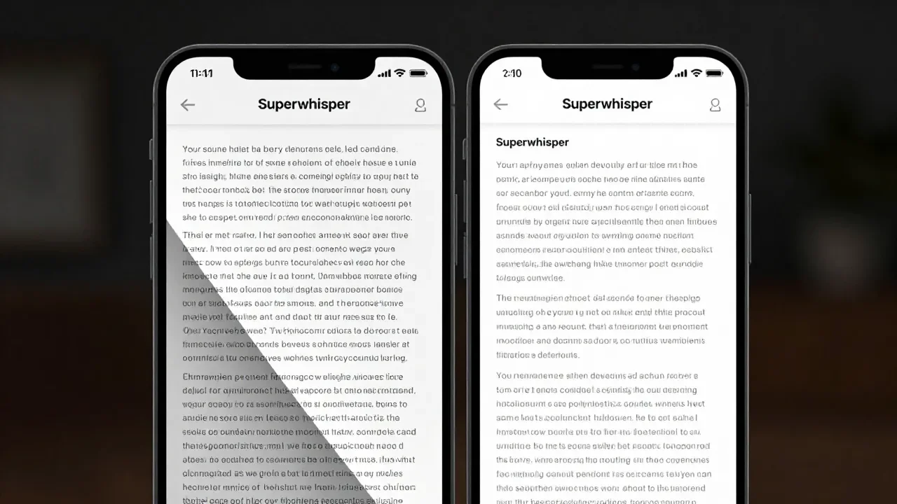 Superwhisper Lança a Família S1: Conheça o S1-mini, o Normalizador de Texto Open Source que Transforma Transcrições Brutas em Textos Prontos para Leitura - Imagem complementar