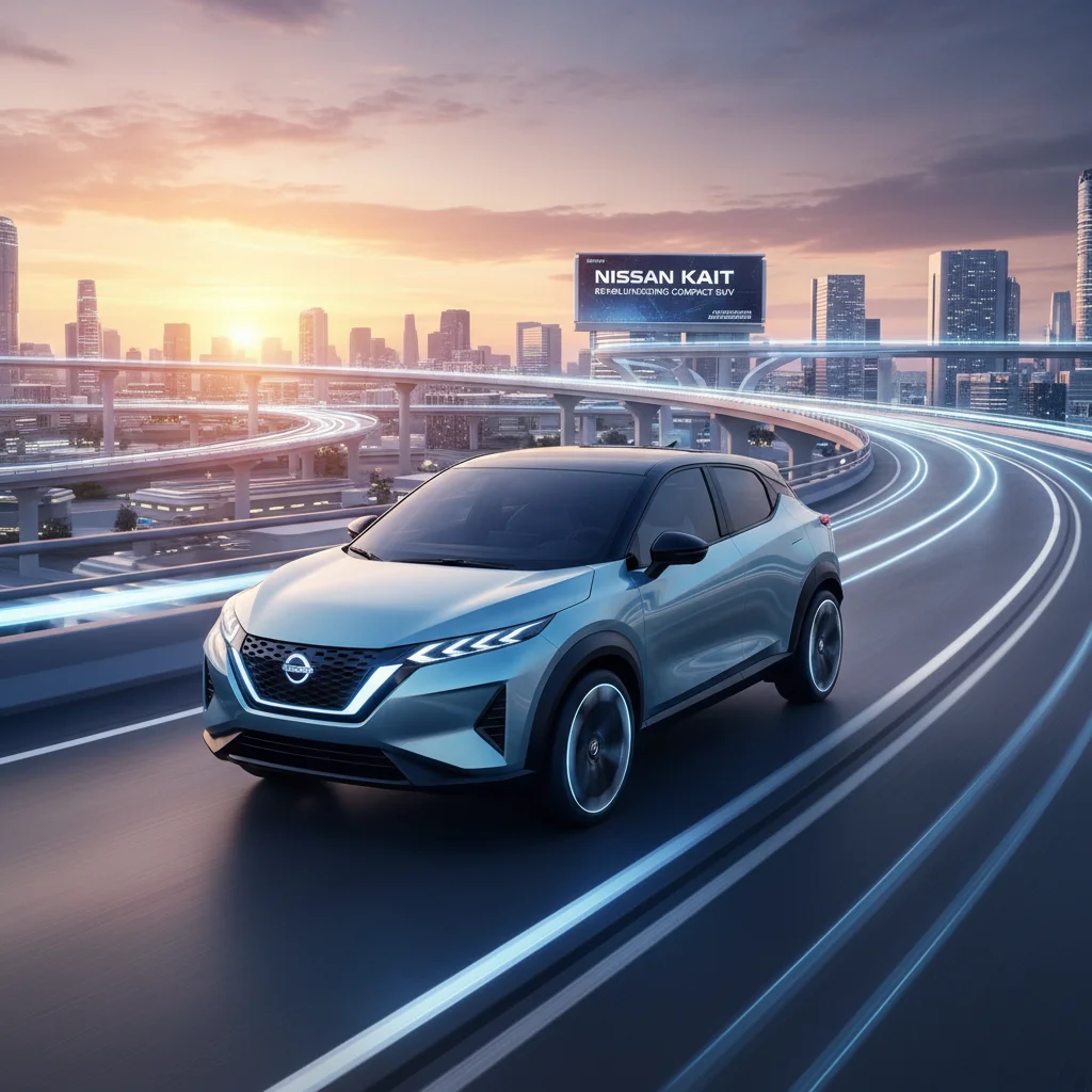 Nissan Kait Revelado: O Novo SUV Compacto Que Vem Para Revolucionar o Mercado