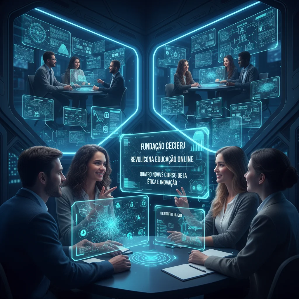 Fundação Cecierj Revoluciona Educação Online: Quatro Novos Cursos de IA com Foco em Ética e Inovação no II Encontro IA-EDU