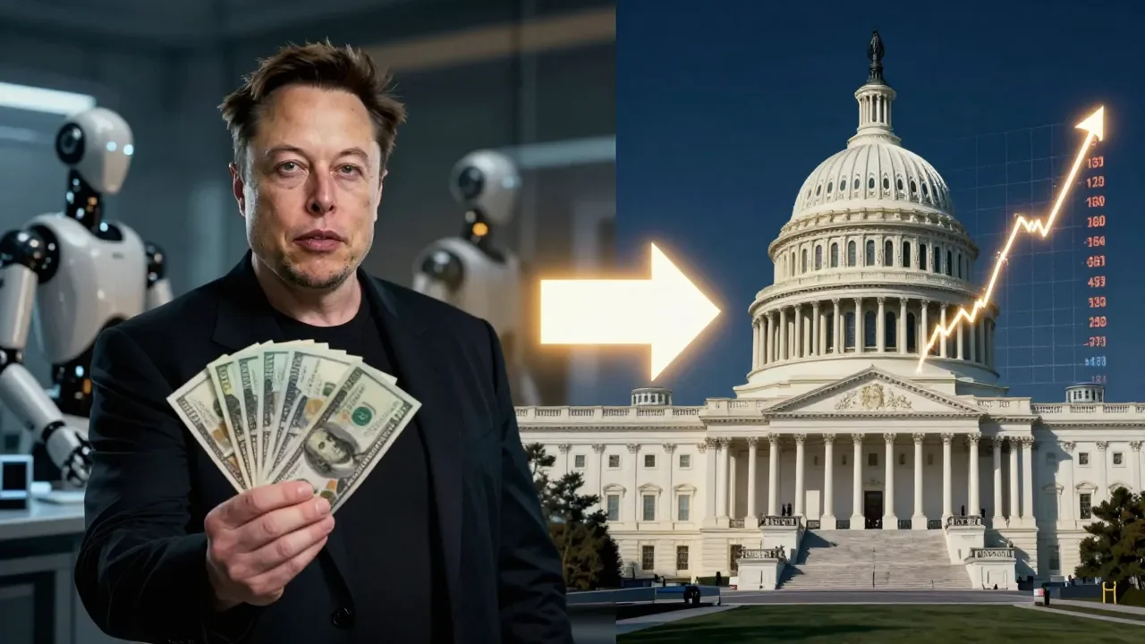 Musk defende renda direta à população e rejeita governo como acionista de empresas de IA - Imagem complementar