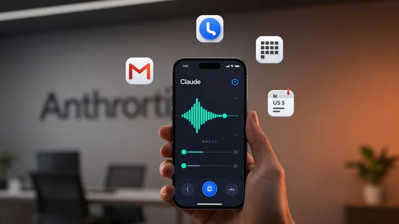 Anthropic atualiza modo de voz do Claude e amplia modelos disponíveis