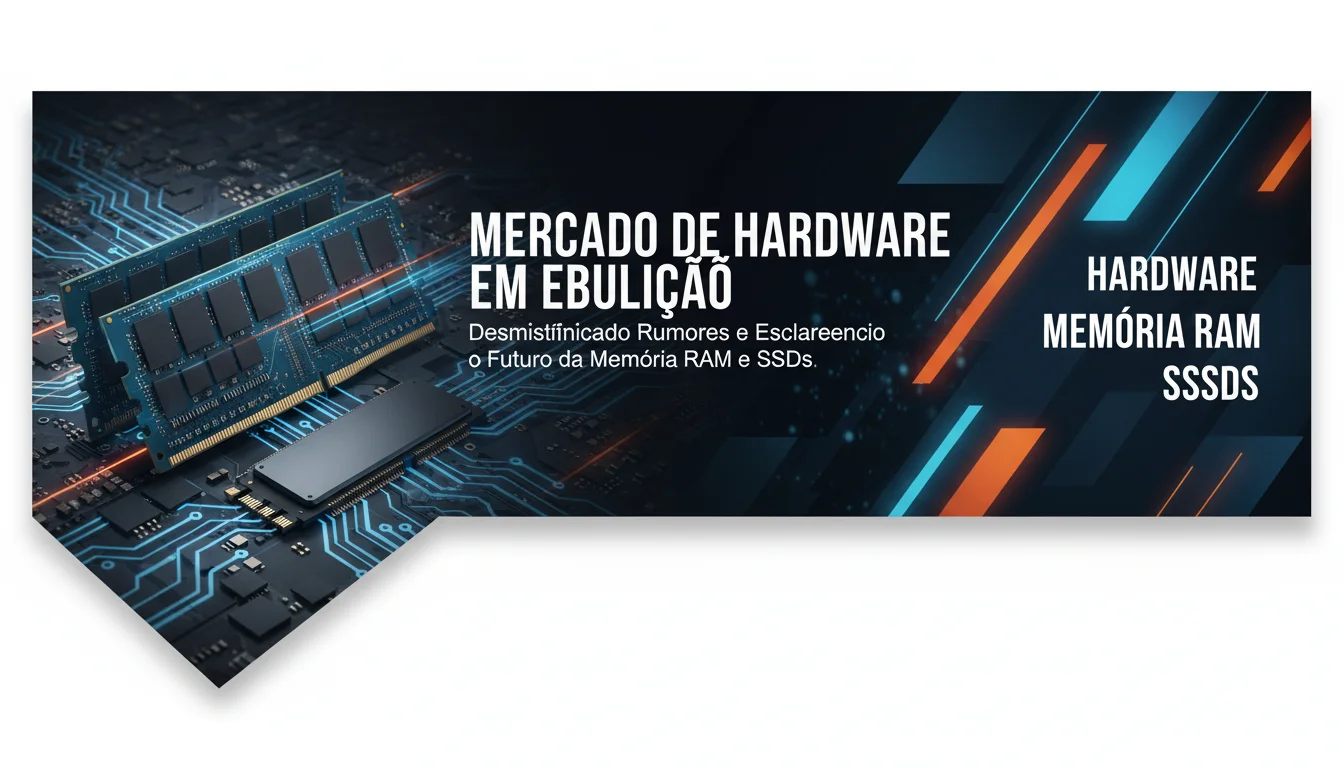 Mercado de Hardware em Ebulição: Desmistificando Rumores e Esclarecendo o Futuro da Memória RAM e SSDs