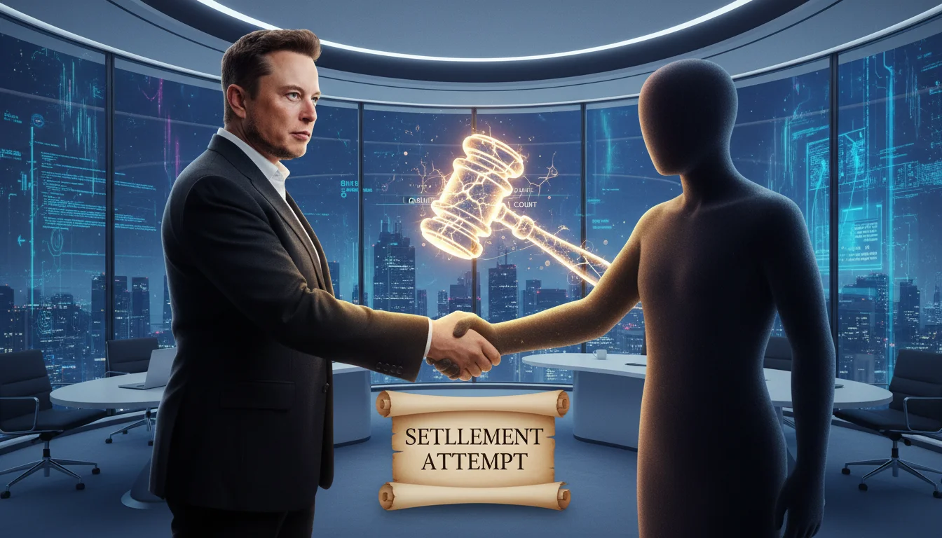 Elon Musk tentou acordo com OpenAI antes de julgamento judicial