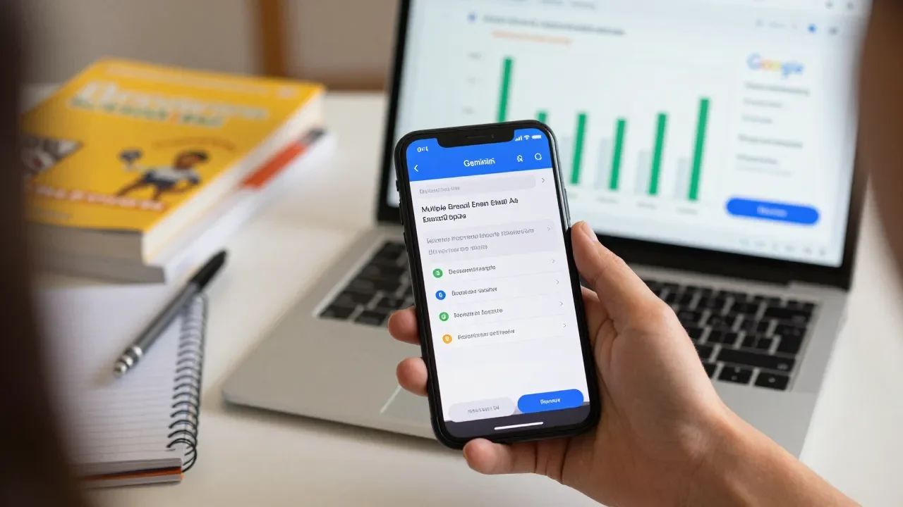 Google lança simulados gratuitos do Enem no Gemini e na busca - Imagem complementar