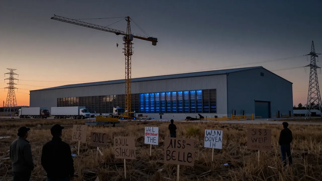 Rejeição a data centers de IA racha a direita e preocupa Trump - Imagem complementar