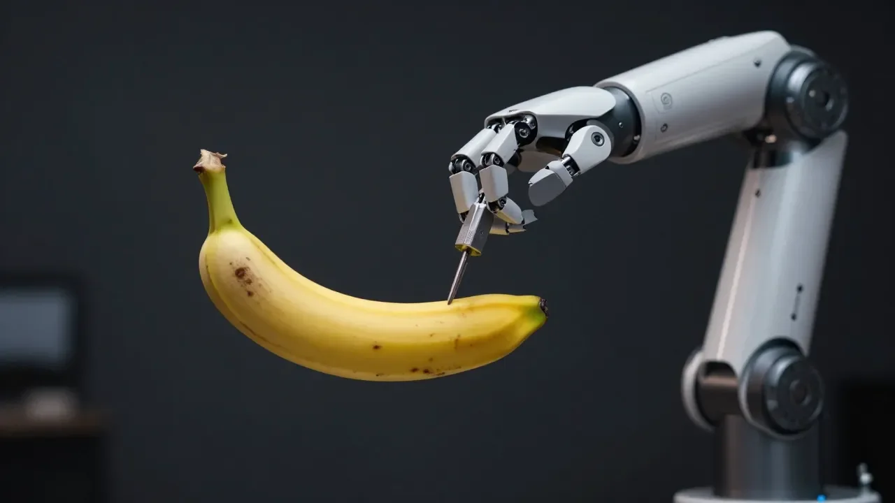 Da banana à ferramenta: o robô que aprende na hora e improvisa como uma criança