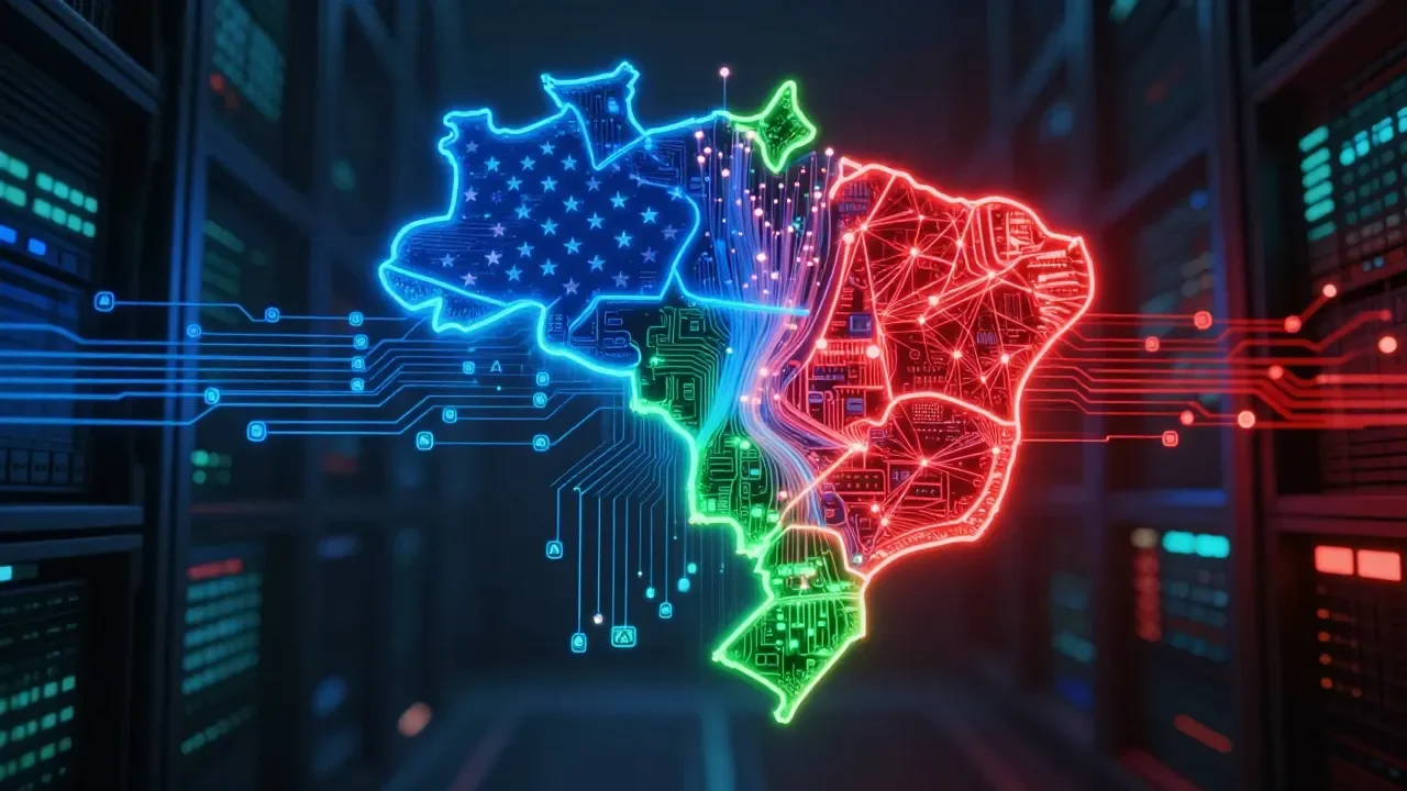 Brasil enfrenta impasse geopolítico com oferta de IA dos Estados Unidos - Imagem complementar