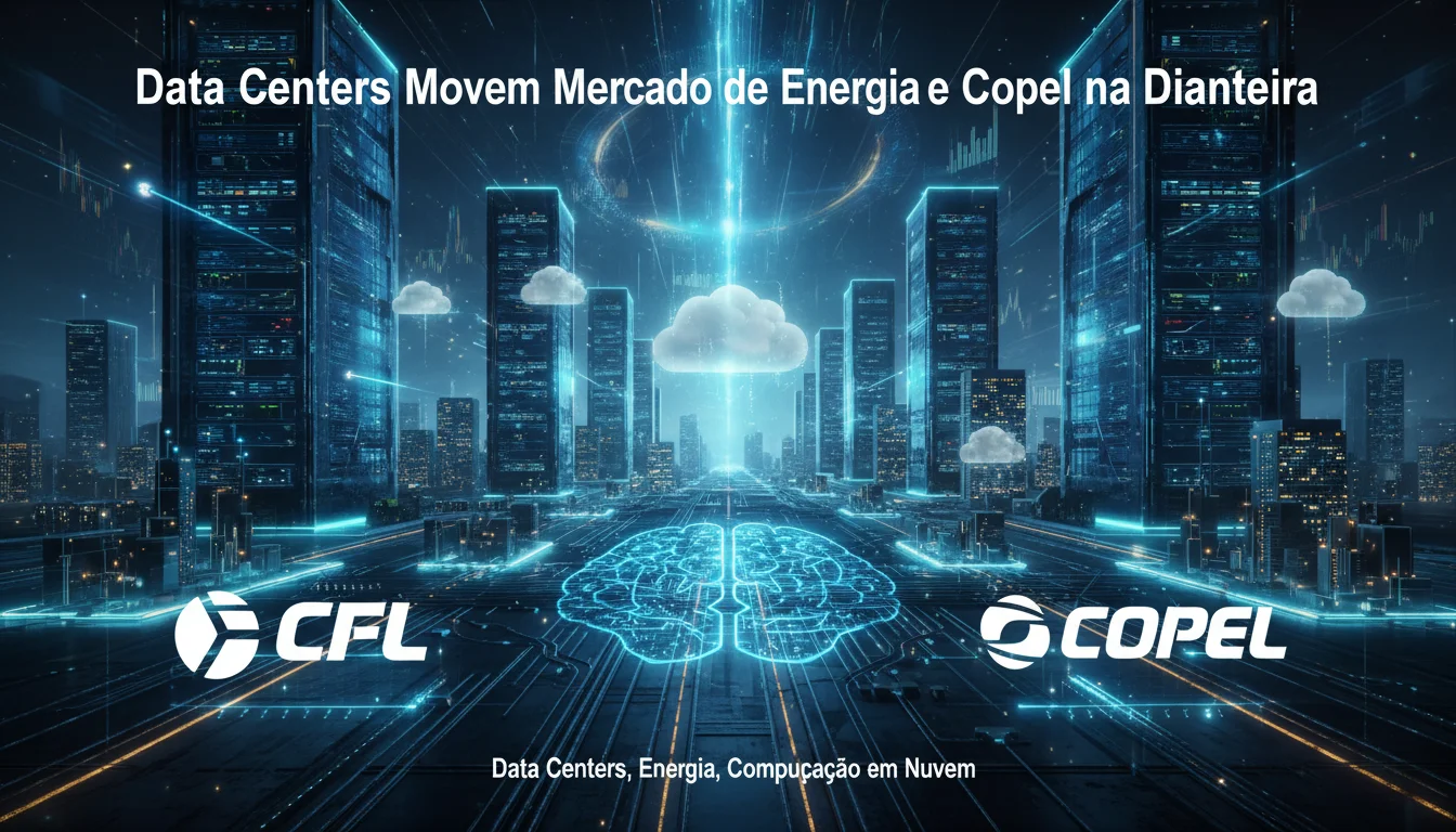Data Centers Movem Mercado de Energia: CPFL e Copel na Dianteira