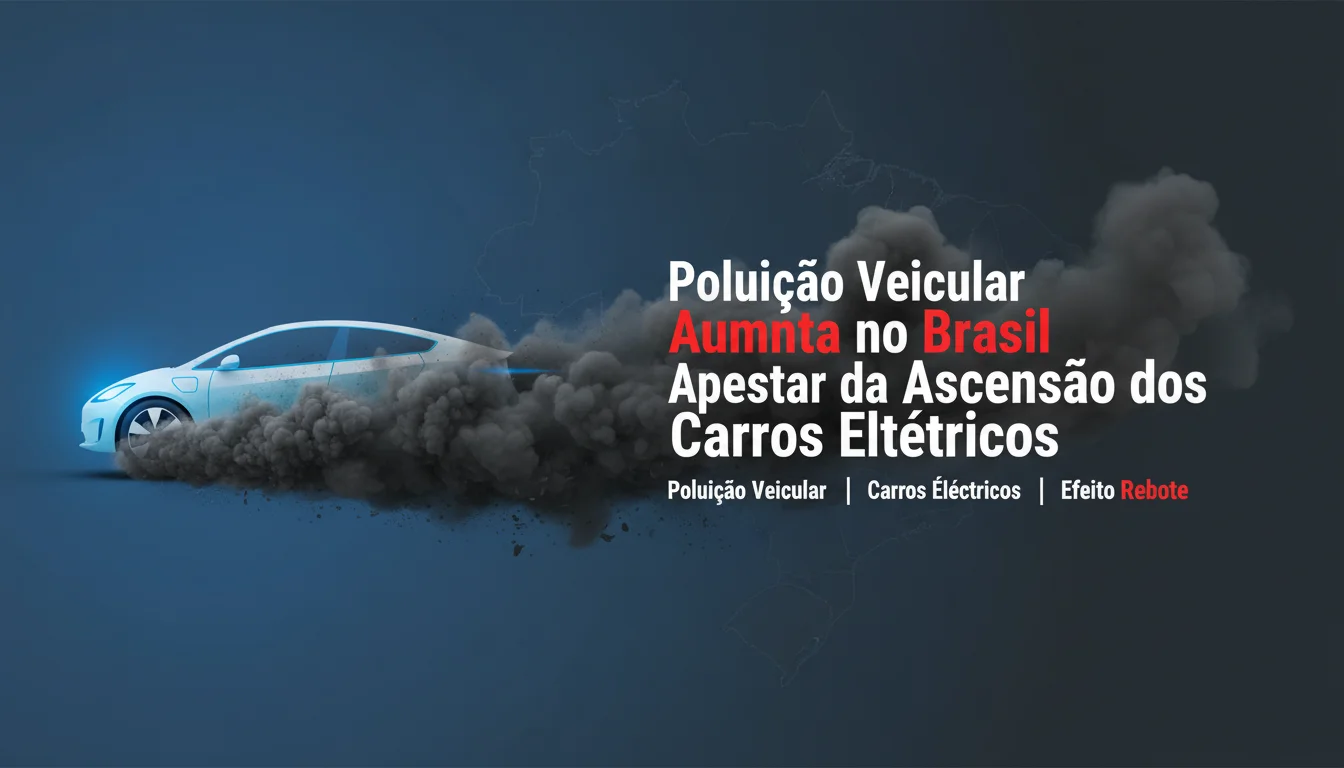 Poluicao Veicular Aumenta no Brasil Apesar da Ascensao dos Carros Eletricos