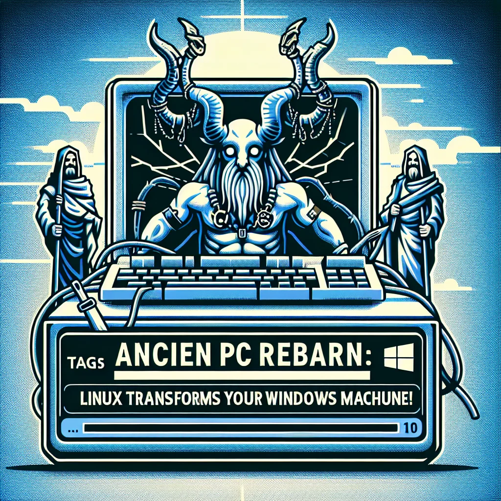 ## PC da Antiguidade Renascido: Linux Transforma Seu Windows 10 "Órfão" em Máquina Moderna!

