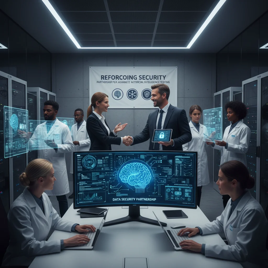 Reforçando a Segurança: Parceria para Testes de Inteligência Artificial Avançada