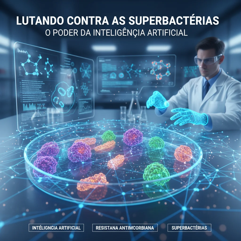 Lutando Contra as Superbactérias: O Poder da Inteligência Artificial na Batalha Contra a Resistência Antimicrobiana