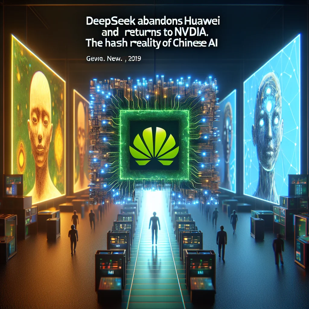 DeepSeek Abandona Huawei e Volta para Nvidia: A Realidade Crua da IA Chinesa

