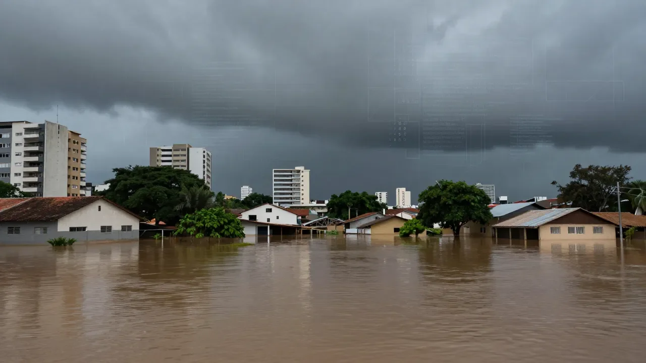 Filme Futuro Futuro une IA e enchentes do RS em reflexão sobre crise climática - Imagem complementar