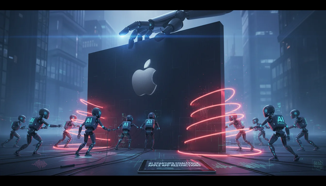Startups contestam restrições da Apple para apps de inteligência artificial