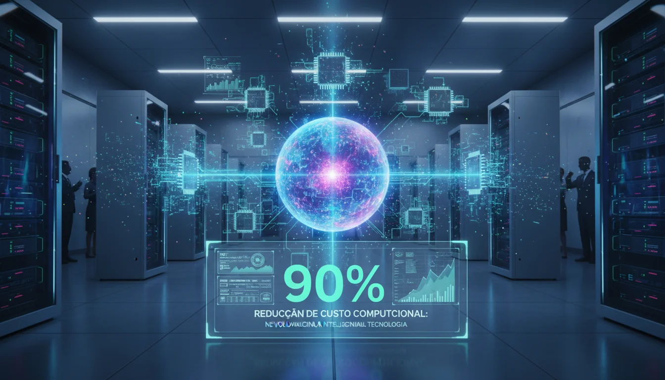 Revolucionando a Inteligencia Artificial: Nova Tecnologia Reduz Custo Computacional em 90%