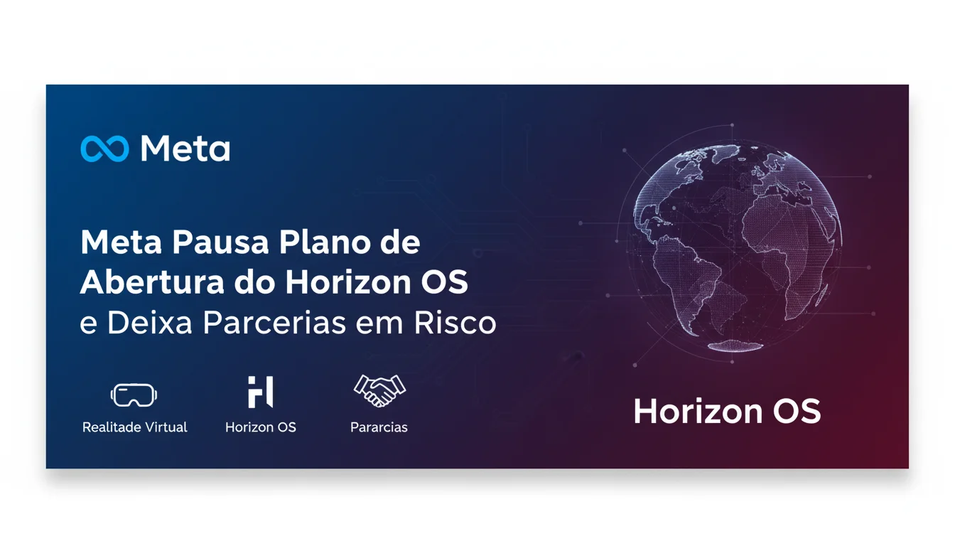 Meta Pausa Plano de Abertura do Horizon OS e Deixa Parcerias em Risco