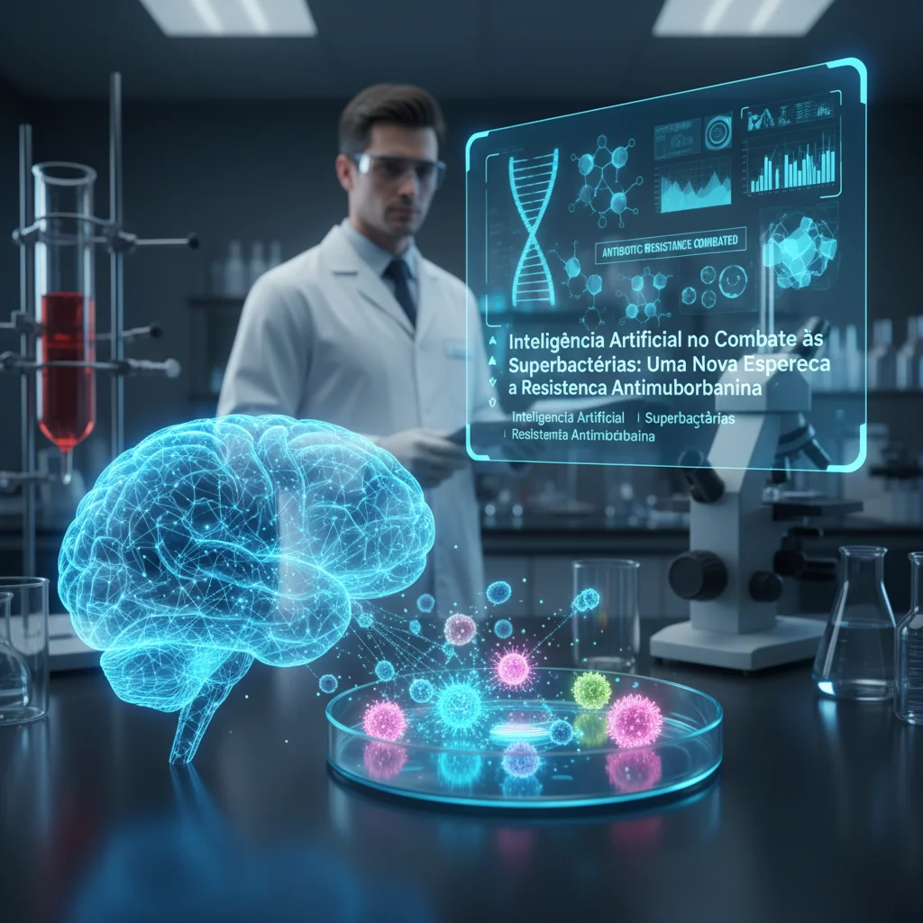 Inteligência Artificial no Combate às Superbactérias: Uma Nova Esperança Contra a Resistência Antimicrobiana