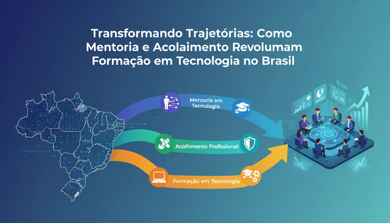 Transformando Trajetórias: Como Mentoria e Acolhimento Revolucionam a Formação em Tecnologia no Brasil