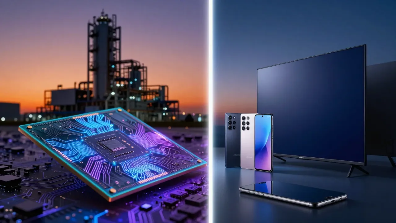 Cortes na Samsung expõem disputa entre chips de IA e eletrônicos - Imagem complementar