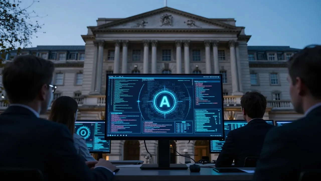 Reino Unido e bancos discutem riscos de segurança em nova IA