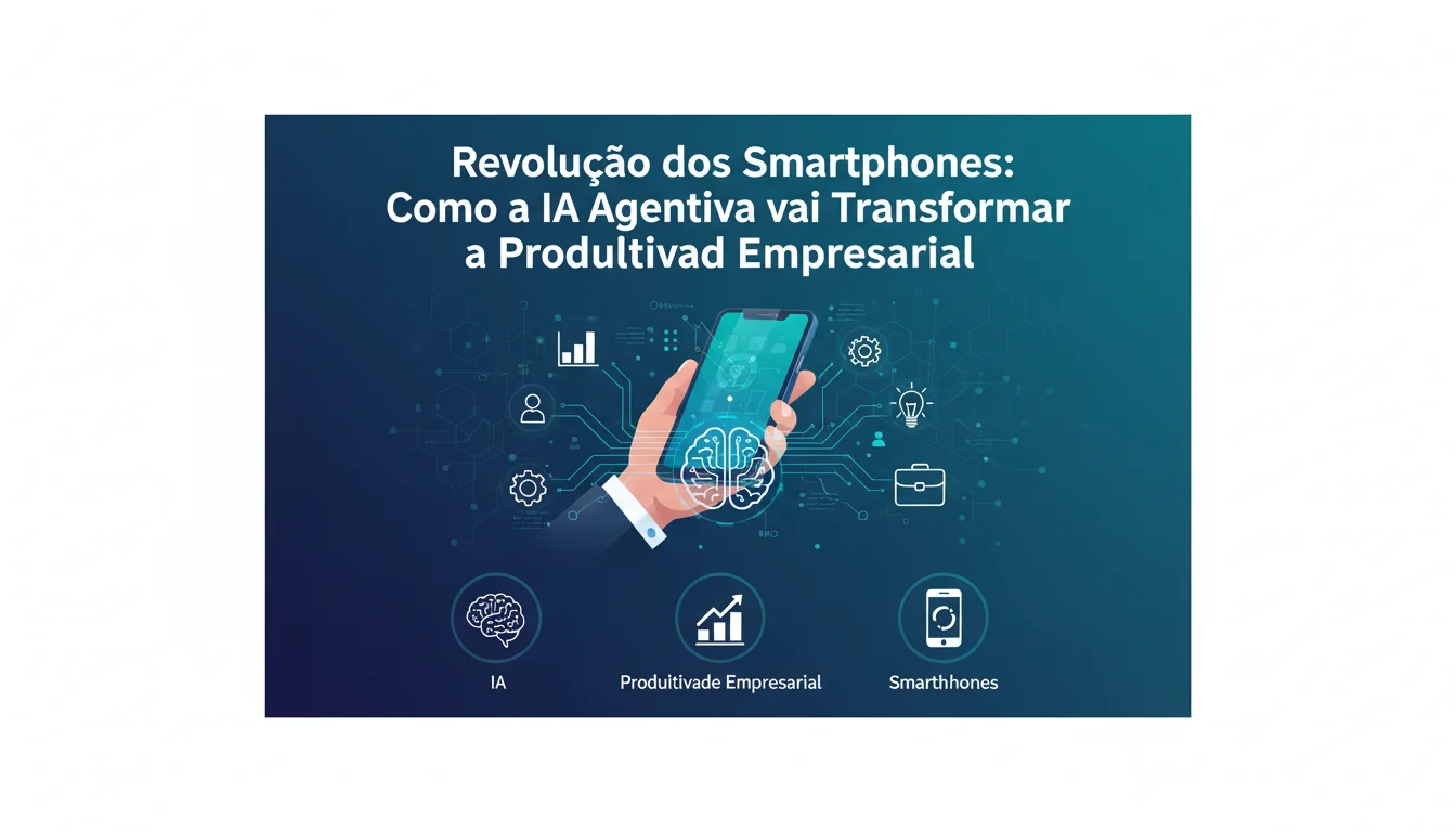Revolução dos Smartphones: Como a IA Agentiva vai Transformar a Produtividade Empresarial