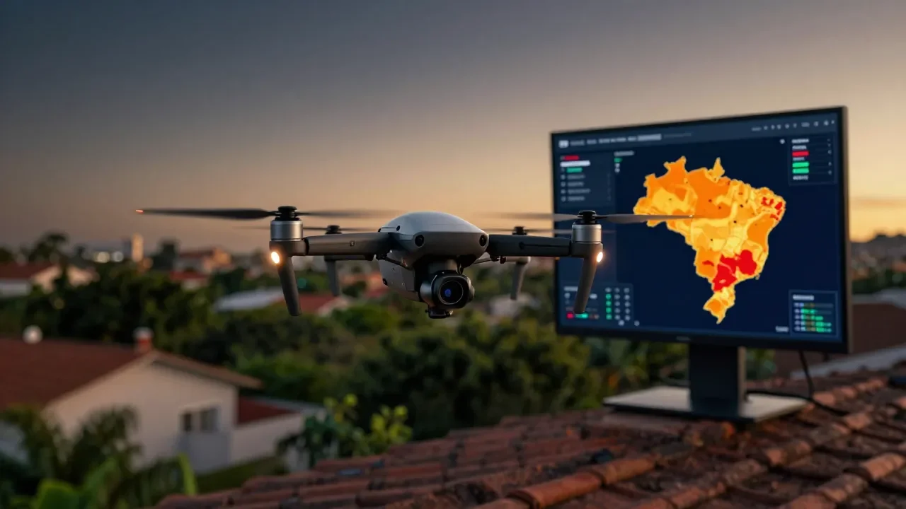 IA e drones reduzem casos de dengue em 75% no Brasil em 2026 - Imagem complementar