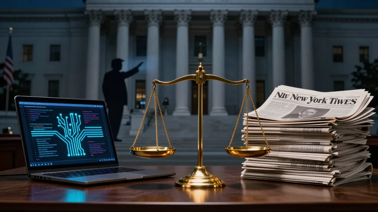Trump defende uso justo da OpenAI contra o New York Times - Imagem complementar
