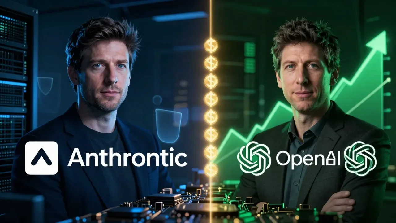 Anthropic e OpenAI disputam liderança trilionária no mercado de IA - Imagem complementar