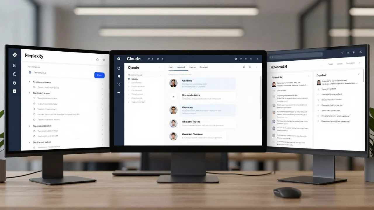 Teste compara Perplexity, Claude e NotebookLM: qual IA é mais eficiente para estudos de concursos públicos
